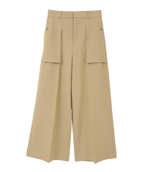 MANOF(マノフ)の「OUT POCKET WIDE PANTS(その他パンツ・レディース・グレー/ネイビー/ベージュ・M/S)」の20枚目の写真
