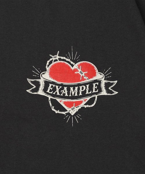 EXAMPLE（エグザンプル）の「EXAMPLE MADE IN PEACE S/S TEE（Tシャツ/カットソー・メンズ・ホワイト/チャコール・XXL/XL/L/M）」の11枚目の写真