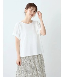 プレーティング天竺 タックTシャツ