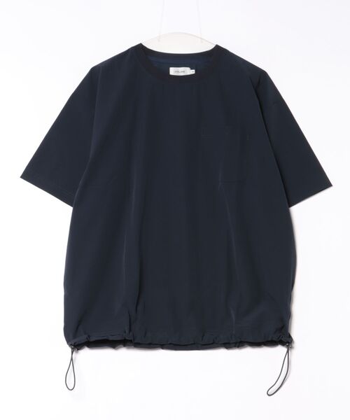 ATELANE(アテレーン)の「/ATELANE/アイスファブリック ルーズシルエット裾絞れるTee(その他トップス・メンズ・ネイビー/ホワイト/ブラック・X-LARGE/LARGE/MEDIUM)」の1枚目の写真