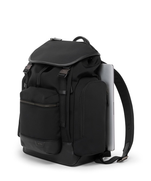 TUMI(トゥミ)の「HARRISON 「スモール・グリフィン」バックパック(A4/PC13インチまで対応)(バックパック/リュック・メンズ・ブラック・FREE)」の2枚目の写真