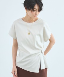 BARNYARDSTORM | BARNYARDSTORM / ブラウスライクドレーププルオーバー / 接触冷感【Oggiコラボ】(Tシャツ/カットソー)
