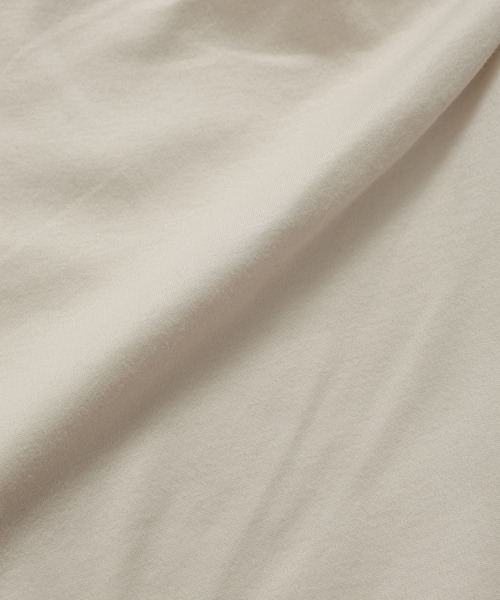 BARNYARDSTORM（バンヤードストーム）の「BARNYARDSTORM / ブラウスライクドレーププルオーバー / 接触冷感【Oggiコラボ】（Tシャツ/カットソー・レディース・グレー系その他/ホワイト/ブラック・S/M）」の10枚目の写真