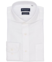【超形態安定】 形態安定ノンアイロン ホリゾンタルワイド 長袖ビジネスワイシャツ