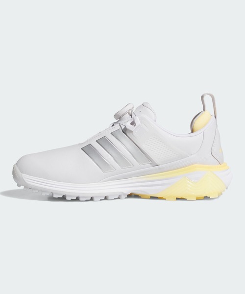 adidas（アディダス）の「アディパワー 26 BOA スパイクレス ゴルフ / ADIPOWER 26 BOA SPIKELESS GOLF SHOES【adidas Golf/アディダスゴルフ】（スニーカー・レディース・グレー・22.5cm/23.5cm/24.5cm/25.5cm/23.0cm/24.0cm/25.0cm/22.0cm）」の6枚目の写真