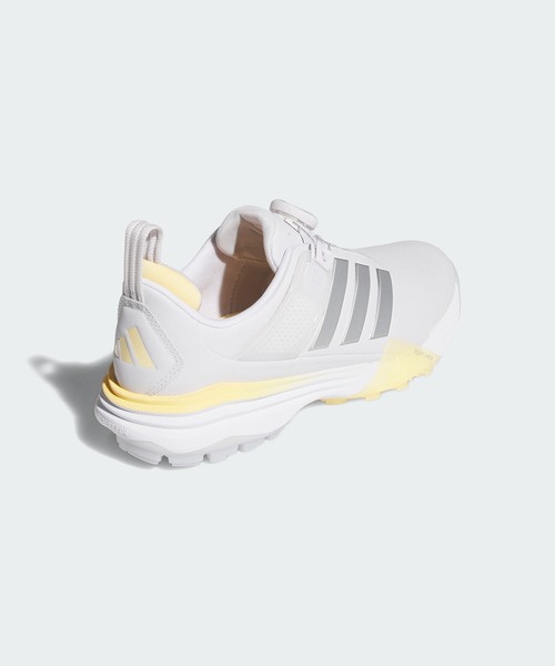 adidas（アディダス）の「アディパワー 26 BOA スパイクレス ゴルフ / ADIPOWER 26 BOA SPIKELESS GOLF SHOES【adidas Golf/アディダスゴルフ】（スニーカー・レディース・グレー・22.5cm/23.5cm/24.5cm/25.5cm/23.0cm/24.0cm/25.0cm/22.0cm）」の3枚目の写真