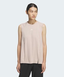 トレーニング エッセンシャルズ プラス ルーズフィット クールセンサー ロング レギュラー ノースリーブTシャツ / アディダス adidas
