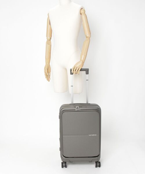 Samsonite（サムソナイト）の「サムソナイト FLATFORM スピナー 55/20 エキスパンダー FT ダーク モス（スーツケース/キャリーバッグ・メンズ・グレー系・S）」の19枚目の写真