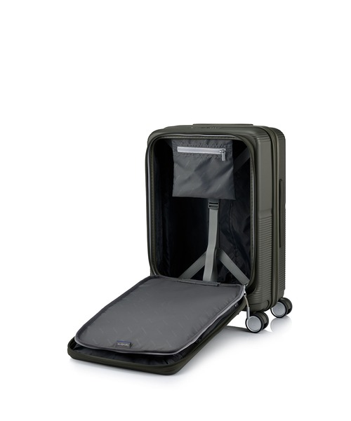 Samsonite（サムソナイト）の「サムソナイト FLATFORM スピナー 55/20 エキスパンダー FT ダーク モス（スーツケース/キャリーバッグ・メンズ・グレー系・S）」の9枚目の写真