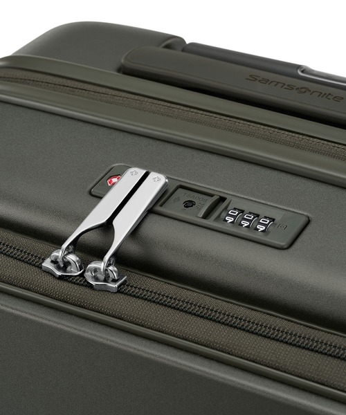 Samsonite（サムソナイト）の「サムソナイト FLATFORM スピナー 55/20 エキスパンダー FT ダーク モス（スーツケース/キャリーバッグ・メンズ・グレー系・S）」の10枚目の写真