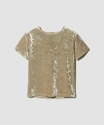 ESTNATION / ベロアミニTシャツ