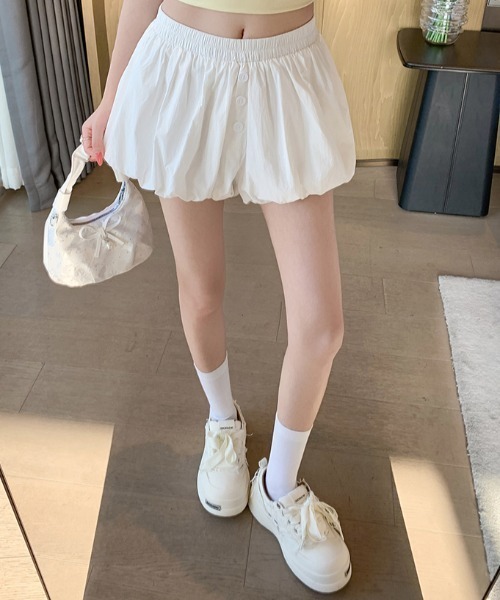 FLINEA（フリネア）の「ショートバルーンパンツ（その他パンツ・レディース・ネイビー/ブラウン/ホワイト/ブラック・FREE）」の22枚目の写真