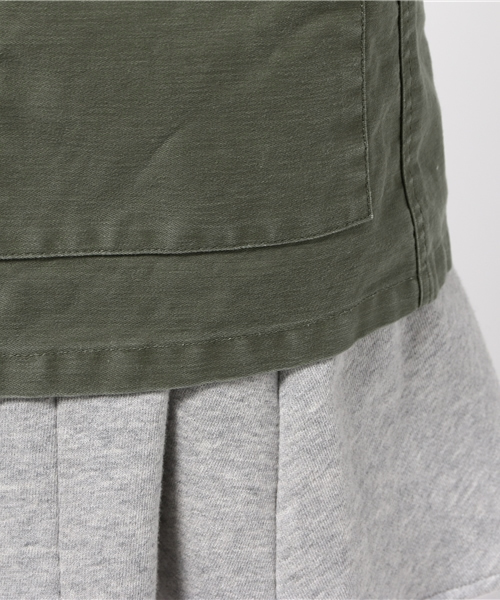 DouDou（ドゥドゥ）の「【DouDou】ミリタリージャケット（その他アウター・レディース・ベージュ/カーキ・FREE）」の9枚目の写真