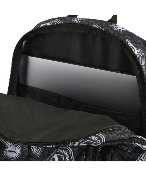PUMA(プーマ)の「PUMA プーマ ユニセックス プーマ アカデミー AOP バックパック 29L(バックパック/リュック・メンズ・グレー系1/ブラック系その他7/ダルブルー系・フリー)」の6枚目の写真