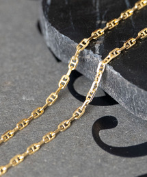 SENTI（センティ）の「SENTI センティ / CUT RORO MARINA CHAIN NECKLACE シルバー925カットロロマリーナネックレス ゴールド / 4114（ネックレス）」