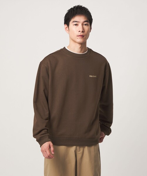 MARMOT(マーモット)の「【別注】<Marmot> VISION 長袖 スウェット(スウェット・メンズ・ダークグレー/ダークブラウン・L/XL/M)」の3枚目の写真