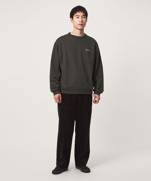MARMOT(マーモット)の「【別注】<Marmot> VISION 長袖 スウェット(スウェット・メンズ・ダークグレー/ダークブラウン・L/XL/M)」の6枚目の写真