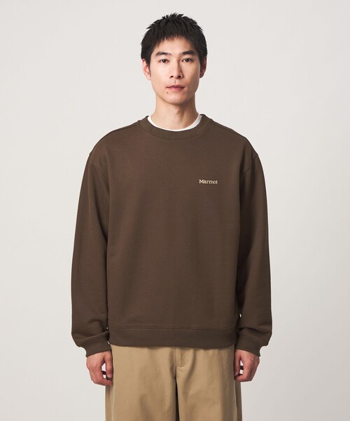 MARMOT(マーモット)の「【別注】<Marmot> VISION 長袖 スウェット(スウェット・メンズ・ダークグレー/ダークブラウン・L/XL/M)」の7枚目の写真