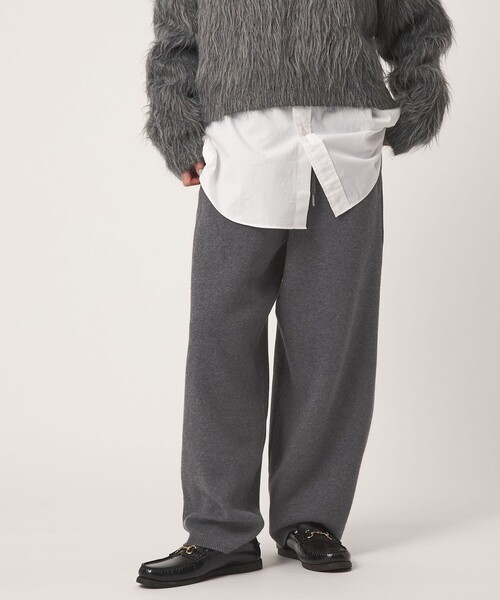 CITEN(シテン)の「<CITEN>スウェットライクニットパンツ(その他パンツ・レディース・ベージュ/ライトグレー/ダークグレー・S/M)」の10枚目の写真
