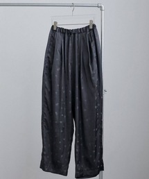 anuke Flower Jacquard Roughpants
