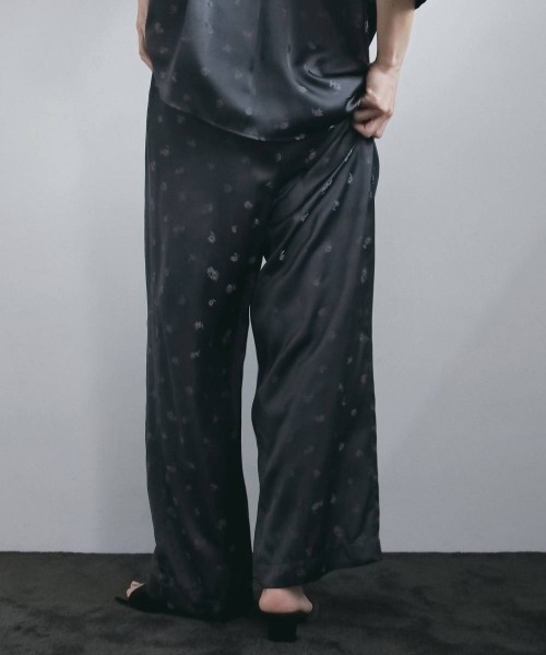 anuke（アンヌーク）の「anuke Flower Jacquard Roughpants（その他パンツ・レディース・ブラウン/グレー・38/36）」の6枚目の写真