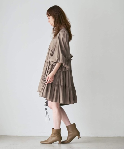 REMME(レメ)の「REMME/レメ ショートブーツ(ブーツ・レディース・ブラック/カーキ・23.5cm/23cm/24cm/24.5cm)」の5枚目の写真