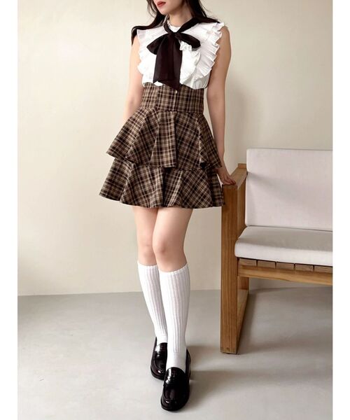 dazzlin(ダズリン)の「【HARUTA×dazzlin】エンボスポイントローファー(ローファー・レディース・ダークブラウン・22.5/23.5/24.5)」の7枚目の写真