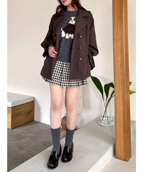 dazzlin(ダズリン)の「【HARUTA×dazzlin】エンボスポイントローファー(ローファー・レディース・ダークブラウン・22.5/23.5/24.5)」の14枚目の写真