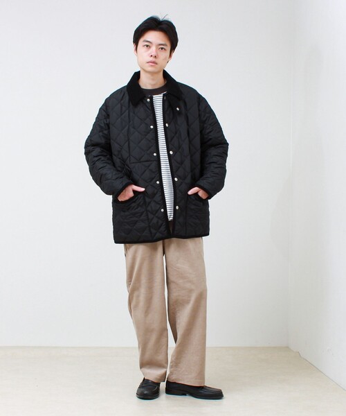 Traditional Weatherwear(トラディショナルウェザーウェア)の「【Traditional WeatherWear】WAVERLY STUDS ウェーバリー スタッズ(ブルゾン・メンズ・ブラック・40/38)」の4枚目の写真