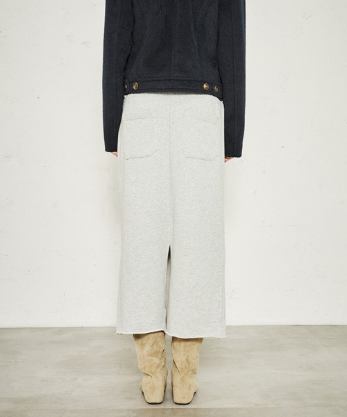 FTW(エフティダブリュー)の「WAIST RIB LONG SKIRT(スカート・レディース・グレー/ネイビー/ブラック・MEDIUM/SMALL)」の19枚目の写真