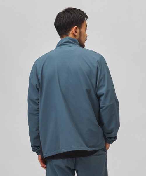 NEW BALANCE(ニューバランス)の「【別注】ニューバランス New Balance ウーブンスタンドカラージャケットストレッチ 限定コラボ(ナイロンジャケット・メンズ・ネイビー/ブラック/カーキ・L/3L/M/S)」の13枚目の写真