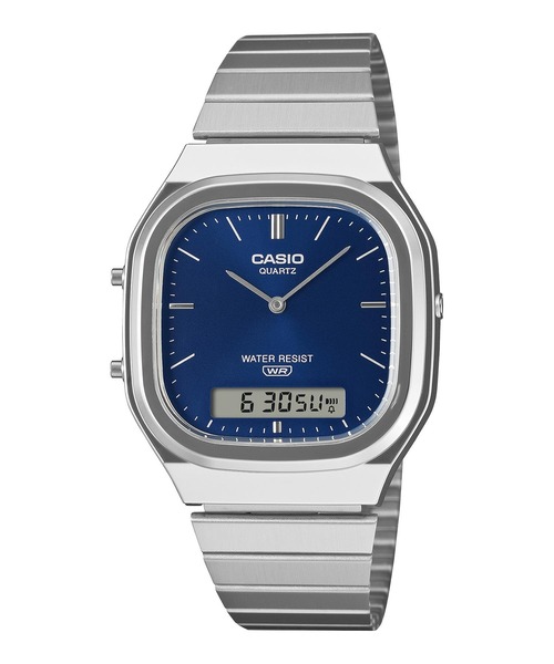 CASIO(カシオ)の「CASIO CLASSIC / AQ-240E-2A2JF(アナログ腕時計・メンズ・ネイビー・FREE)」の1枚目の写真
