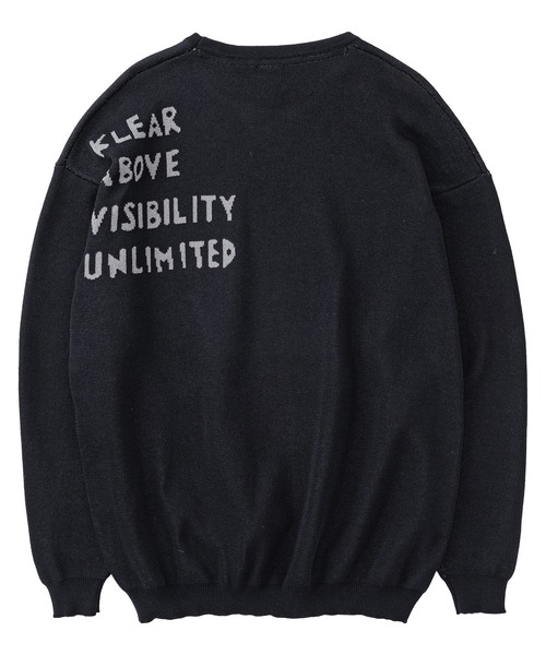 KAVU(カブー)の「KAVU/カブー Klear Knit/クリアニット(ニット/セーター・メンズ・ブラック/ネイビー・MEDIUM/X-LARGE)」の3枚目の写真