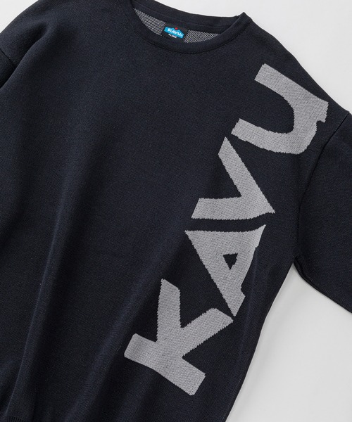 KAVU(カブー)の「KAVU/カブー Klear Knit/クリアニット(ニット/セーター・メンズ・ブラック/ネイビー・MEDIUM/X-LARGE)」の4枚目の写真