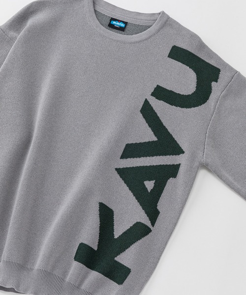 KAVU(カブー)の「KAVU/カブー Klear Knit/クリアニット(ニット/セーター・メンズ・ブラック/ネイビー・MEDIUM/X-LARGE)」の7枚目の写真