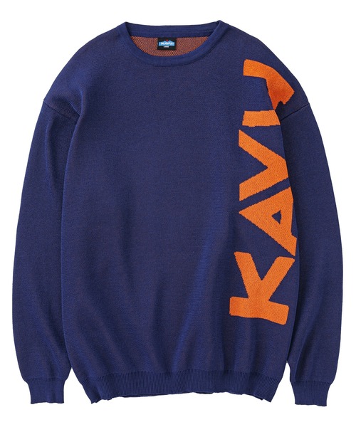 KAVU(カブー)の「KAVU/カブー Klear Knit/クリアニット(ニット/セーター・メンズ・ブラック/ネイビー・MEDIUM/X-LARGE)」の9枚目の写真