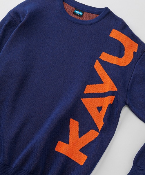 KAVU(カブー)の「KAVU/カブー Klear Knit/クリアニット(ニット/セーター・メンズ・ブラック/ネイビー・MEDIUM/X-LARGE)」の11枚目の写真