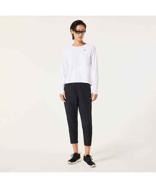 OAKLEY(オークリー)の「オークリー RADIANT QD OP L/S TEE 10.0/Tシャツ/スポーツ・トレーニング/レディース//OAKLEY(Tシャツ/カットソー・レディース・ホワイト/ブラック/ライトブルー・XS/S/M/L)」の6枚目の写真