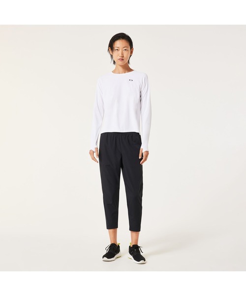 OAKLEY(オークリー)の「オークリー RADIANT QD OP L/S TEE 10.0/Tシャツ/スポーツ・トレーニング/レディース//OAKLEY(Tシャツ/カットソー・レディース・ホワイト/ブラック/ライトブルー・XS/S/M/L)」の8枚目の写真