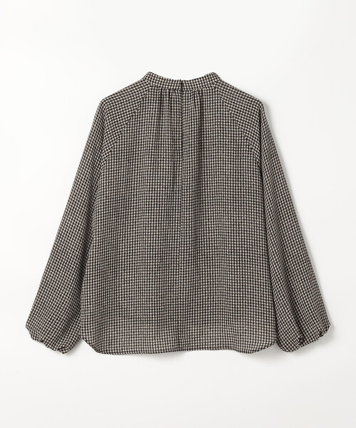 K.T KIYOKO TAKASE(キヨコタカセ)の「ヘリテージプリント ブラウス(シャツ/ブラウス・レディース・ブラック系その他/チャコール・9号/7号)」の3枚目の写真