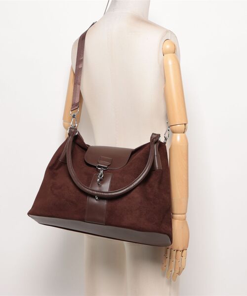apres jour clair（アプレジュールクレア）の「【apres jour clair】2WAYフラップデザインバッグ（ショルダーバッグ・レディース・ブラウン系その他・FREE）」の3枚目の写真