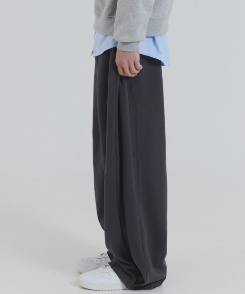 PIANER(ピアネール)の「ピンチカーブドスウェットパンツ(チャコール)(スウェットパンツ・レディース・チャコール・MEDIUM/LARGE/X-LARGE)」の8枚目の写真