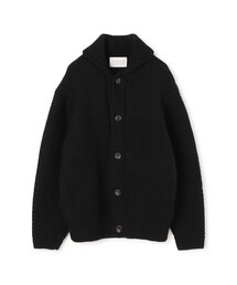 【WEB先行予約】TOMORROWLAND tricot パッチワーク チャンキーニットブルゾン