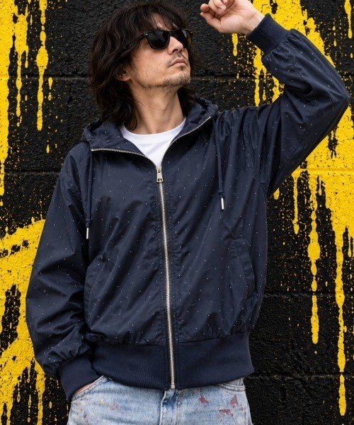 KAMINARI_TOKIO(カミナリトキオ)の「ラインストーン フーデットブルゾン(ブルゾン・レディース・ライトブルー/ブラック/ネイビー/レッド/イエロー/アイボリー・FREE)」の18枚目の写真