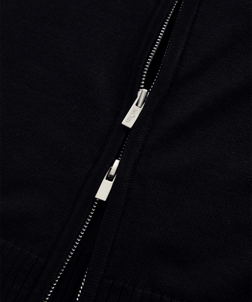 ASON(アズオン)の「FABLE KNIT HOOD ZIP-UP / BLACK(パーカー・レディース・その他・FREE)」の5枚目の写真