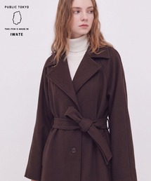 【ZOZO限定先行発売】【日本製】新型wool100 3wayロングコート/ウール100%コート/ロングコート/オフィスカジュアル/オケージョン/保温/撥水/静電気防止/ウール100%/冬服/通勤/オンライン限定