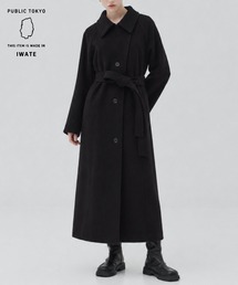 【ZOZO限定先行発売】【日本製】新型wool100 3wayロングコート/ウール100％コート/ロングコート/オフィスカジュアル/オケージョン/保温/撥水/静電気防止/ウール100%/冬服/通勤/オンライン限定