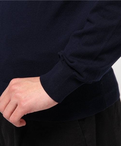 HELIOPOLE（エリオポール）の「ドレスコットンカーディガン（カーディガン/ボレロ・メンズ・キャメル/ブラック/ネイビー/ピンク・M/L）」の10枚目の写真