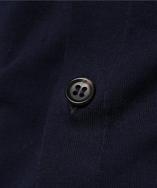 HELIOPOLE（エリオポール）の「ドレスコットンカーディガン（カーディガン/ボレロ・メンズ・キャメル/ブラック/ネイビー/ピンク・M/L）」の5枚目の写真