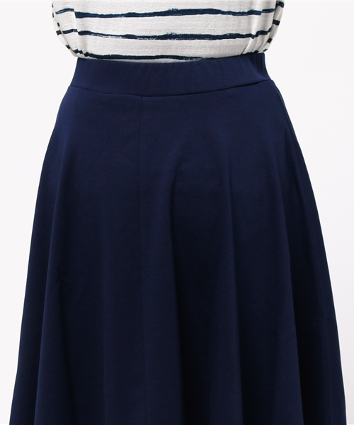 N.(N. Natural Beauty Basic)(エヌエヌナチュラルビューティーベーシック)の「ポンチセットアップ フレアスカート(スカート・レディース・ホワイト/ネイビー/オレンジ・MEDIUM)」の8枚目の写真